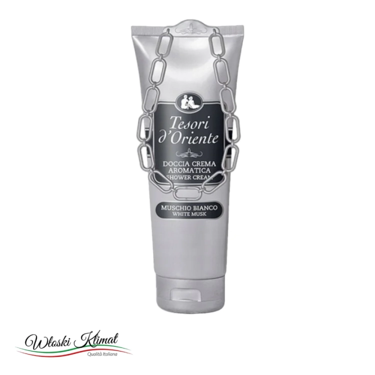 Żel pod prysznic Muschio Bianco Tesori d'Oriente 250ml - widok z przodu / opakowanie