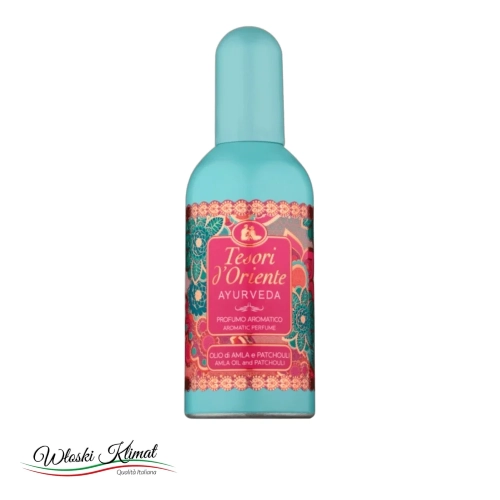 Woda perfumowana Ayurveda Tesori d'Oriente 100ml - widok z przodu / opakowanie