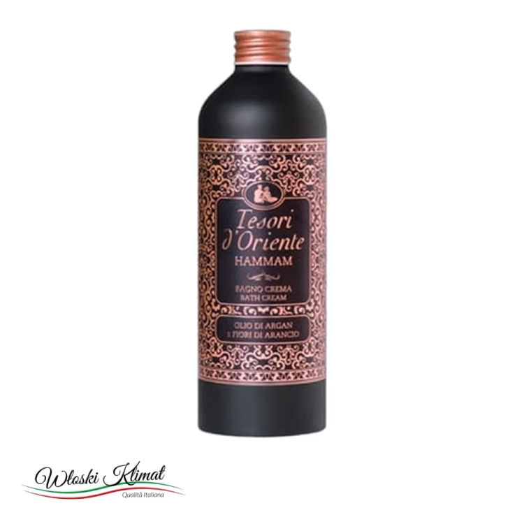 Kremowy płyn do kąpieli Hamman Tesori d'Oriente 500 ml - widok z przodu / opakowanie