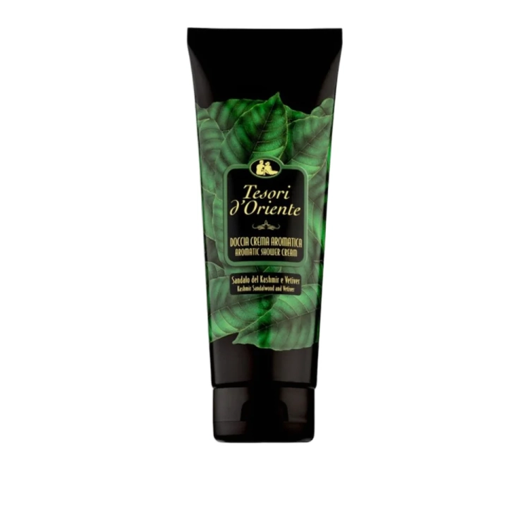 Żel pod prysznic męski Sandalo del Kashmir e Vetiver Tesori d'Oriente 250ml - widok szczegółowy 2