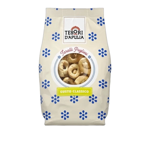 Taralli klasyczne Gusto Classico Tesori d'Apulia 400g - widok szczegółowy 2