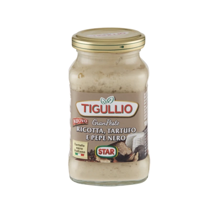 Sos Tigullio ricotta, trufla i czarny pieprz 185 g - widok szczegółowy 2
