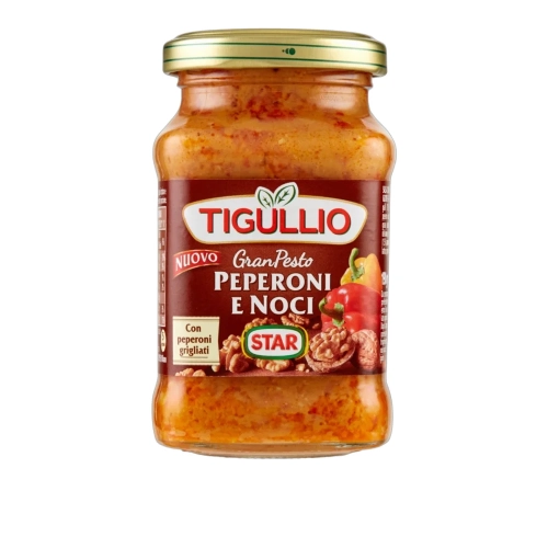 Sos Tigullio Papryka i orzechy 185 g - widok szczegółowy 2