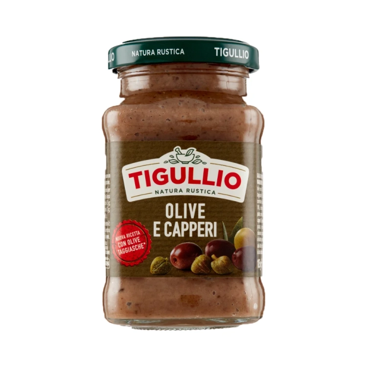Pesto z Oliwkami i Kaparami Tigullio 185 g - widok szczegółowy 2