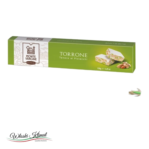 Torrone z pistacjami Pistacchio Di Gennaro 150 g - widok z przodu / opakowanie