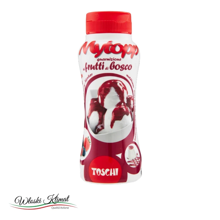 Polewa owoce leśne Frutti di bosco TOSCHI 200ml - widok z przodu / opakowanie