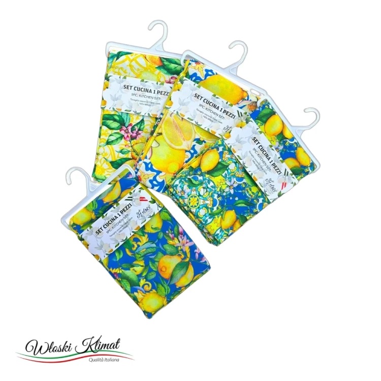 Obrus 100% bawełna Sicily Style Italiano 180x140 Etienne 96 by L&G - widok z przodu / opakowanie