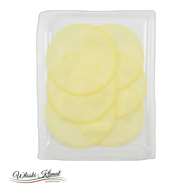 Ser w plastrach Provola Bianca Sapori Tradizionali 50g - widok z przodu / opakowanie