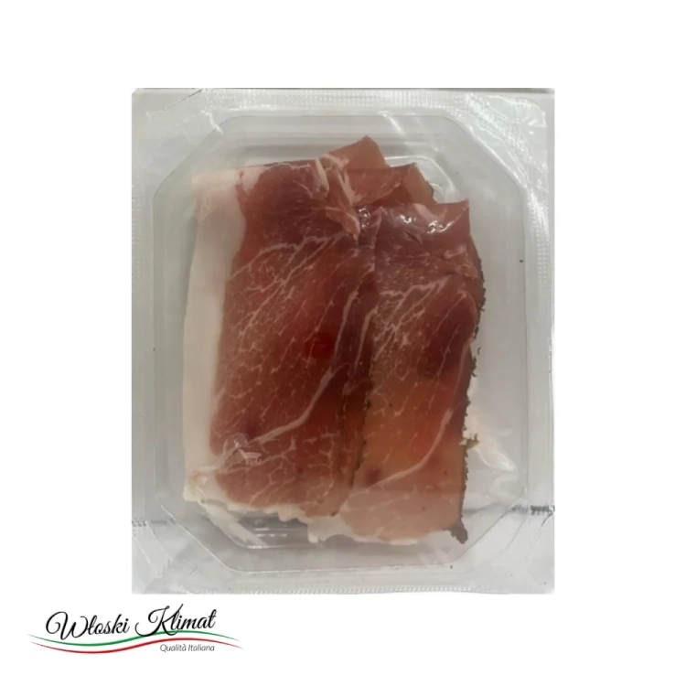 Speck w plastrach Sapori Tradizionali 40g - widok z przodu / opakowanie