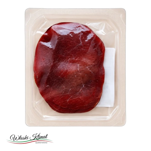 Bresaola w plastrach Sapori Tradizionali 50g - widok z przodu / opakowanie