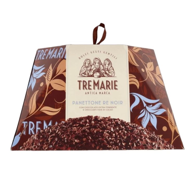 Babka Panettone z gorzką czekoladą Re Noir TRE MARIE 900g - widok szczegółowy 2