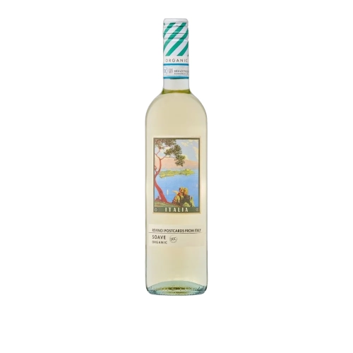 Wino białe Ekologiczne Revino Postcard from Italy Soave Organic 750ml - widok szczegółowy 2