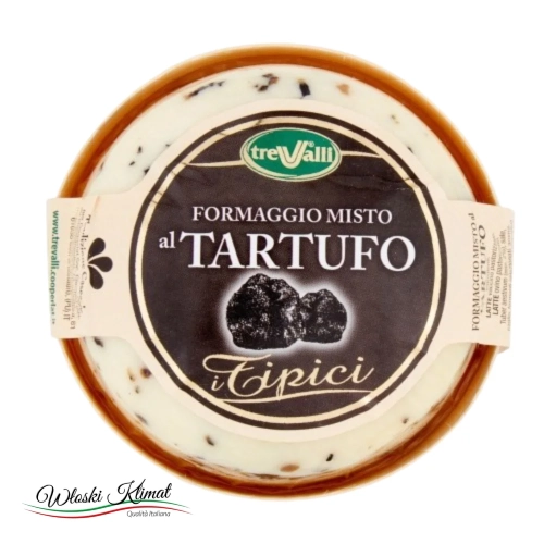 Ser z Truflą Formaggio misto al Tartufo Trevalli 180g - widok z przodu / opakowanie