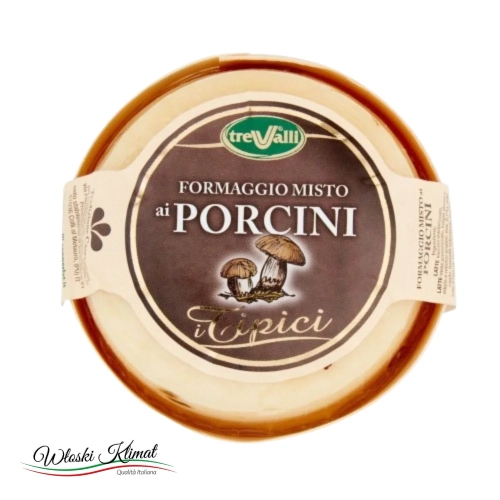 Ser z Prawdziwkami Formaggio misto ai Funghi Porcini Trevalli 180g - widok z przodu / opakowanie