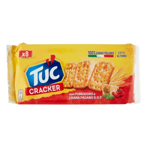 Krakersy pomidor i Grana Padano D.O.P. TUC ITALIA 250g - widok szczegółowy 2