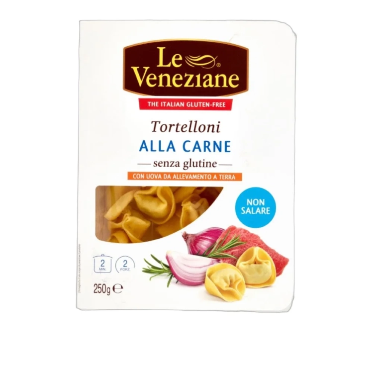 Pierożki z mięsem Tortelloni alla Carne bez glutenu LE VENEZIANE  250g - widok szczegółowy 2