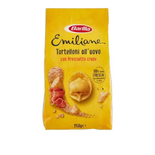 Pierożki z szynką Parmeńską Tortelloni all'uovo con Prosciutto crudo Barilla 250g - widok szczegółowy 2