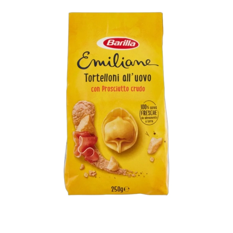 Pierożki z szynką Parmeńską Tortelloni all'uovo con Prosciutto crudo Barilla 250g - widok szczegółowy 2