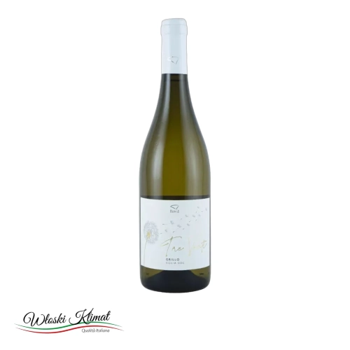 Wino białe Grillo Sicilia DOC Tre Venti 750ml - widok z przodu / opakowanie
