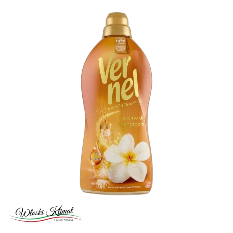 Płyn do płukania Aromatherapy Fascino di Frangipani Vernel 1716ml - widok z przodu / opakowanie