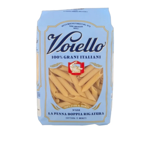 Makaron Penne Rigate N°152 rurki VOIELLO 500g - widok szczegółowy 2