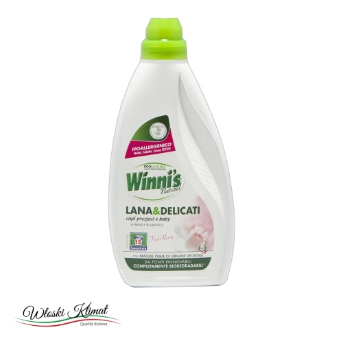 Płyn do prania tkanin delikatnych i wełny Lana e Delicati Winnis 750ml - widok z przodu / opakowanie