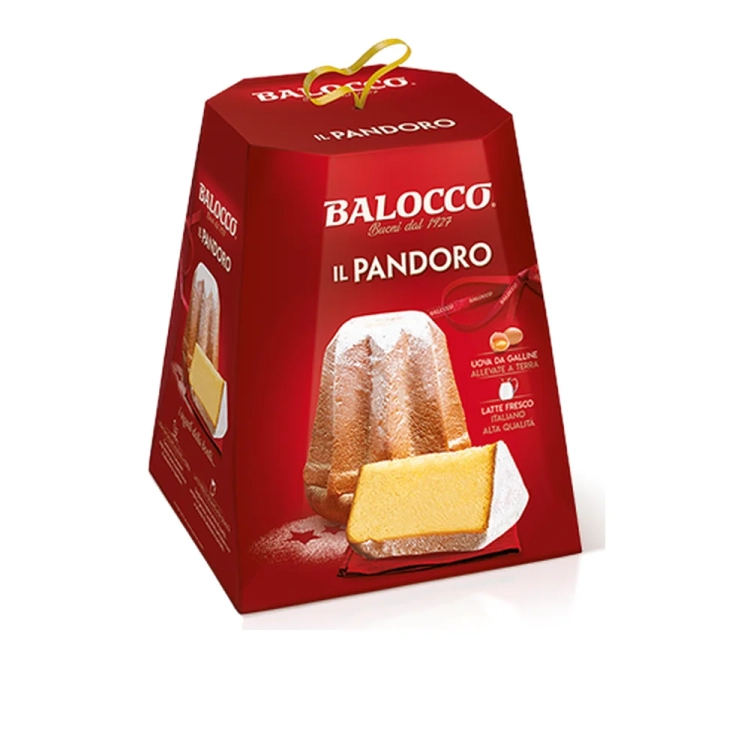 Włoska babka Pandoro Classico Balocco 750 g - widok szczegółowy 2