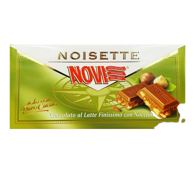 Czekolada mleczna z orzechami Novi Noisette 100 g - widok szczegółowy 2