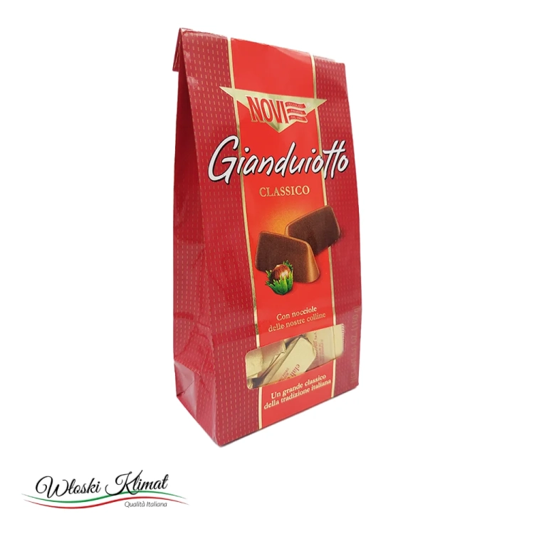 Praliny orzechowe Novi Gianduiotto 160 g - widok z przodu / opakowanie