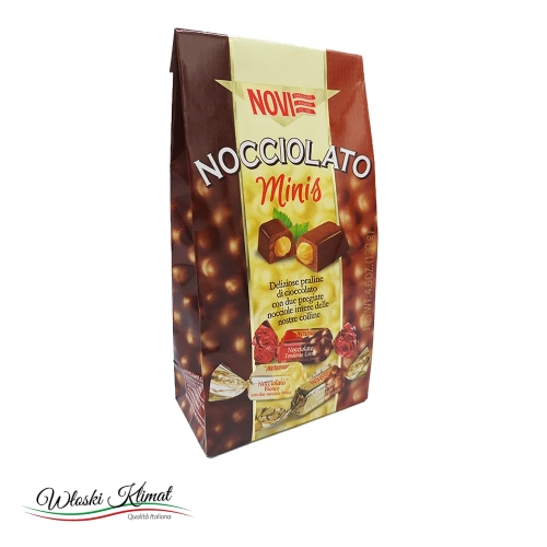 Praliny z orzechami Novi Nocciolato minis 130 g - widok z przodu / opakowanie
