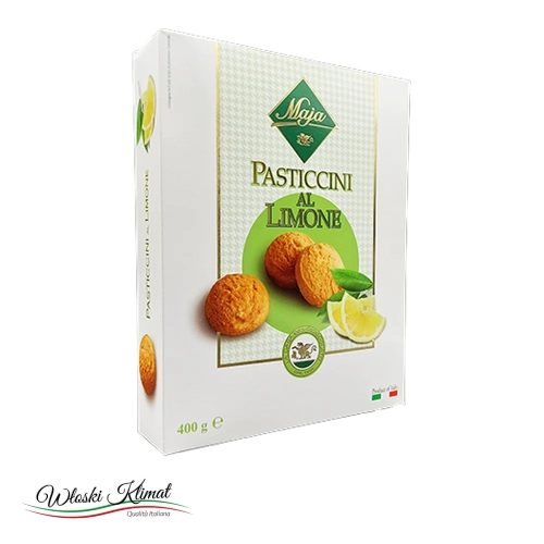 Ciastka cytrynowe Maja Pasticcini  400 g - widok z przodu / opakowanie