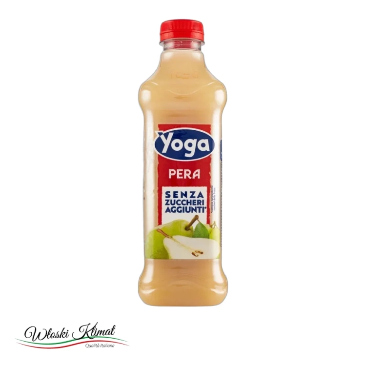 Sok Gruszkowy bez dodatku cukru Pera YOGA 1L - widok z przodu / opakowanie