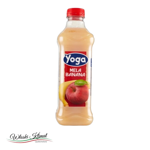 Sok jabłkowo bananowy Mela Banana YOGA 1L - widok z przodu / opakowanie