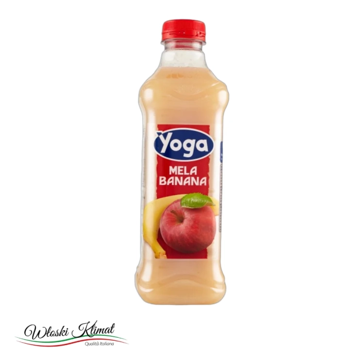 Sok jabłkowo bananowy Mela Banana YOGA 1L - widok z przodu / opakowanie