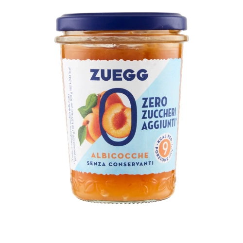 Włoska Konfitura morelowa BEZ cukru ZUEGG 220g - widok szczegółowy 2