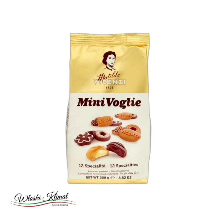 Ciastka Mix Minivoglie Matilde Vicenzi 250g widok 1