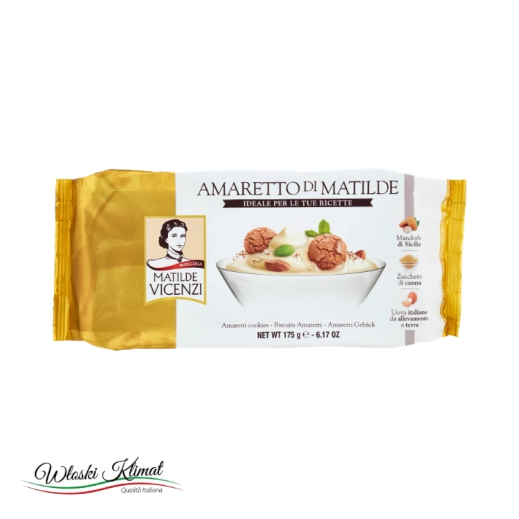 Ciastka kruche AMARETTI Matilde Vicenzi 175 g widok 1