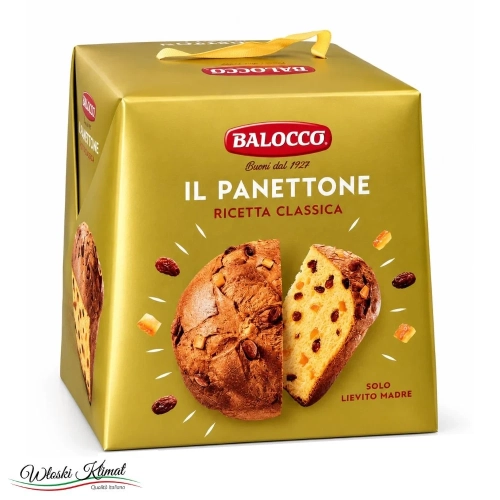 Włoska babka Balocco Panettone Classico 750 g