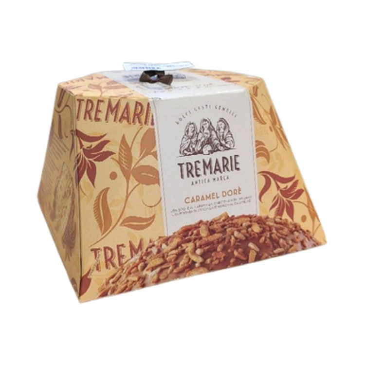 Włoska babka Panettone Tre Marie Caramel Dore 900 g widok 2